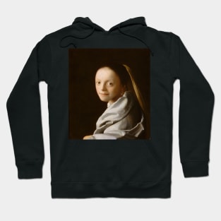 Study of a Young Woman by Jan Vermeer Hoodie